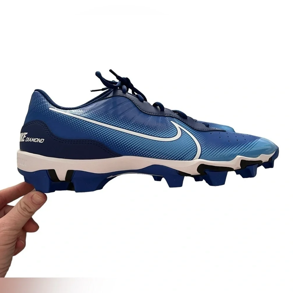 NEW Nike Alpha Huarache Keystone 4 Blue/White Baseball Cleats